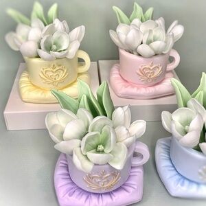 3D Teacup Silicone Mold